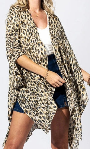 Leopard  kimono