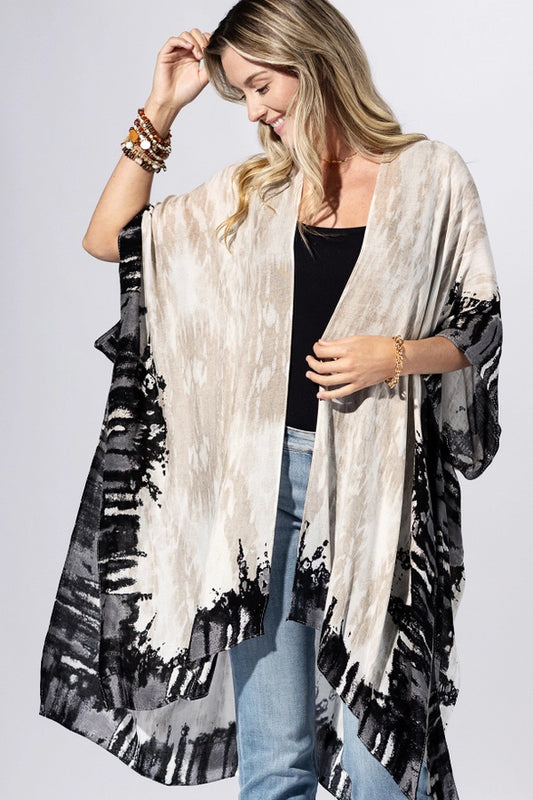 Beige kimono