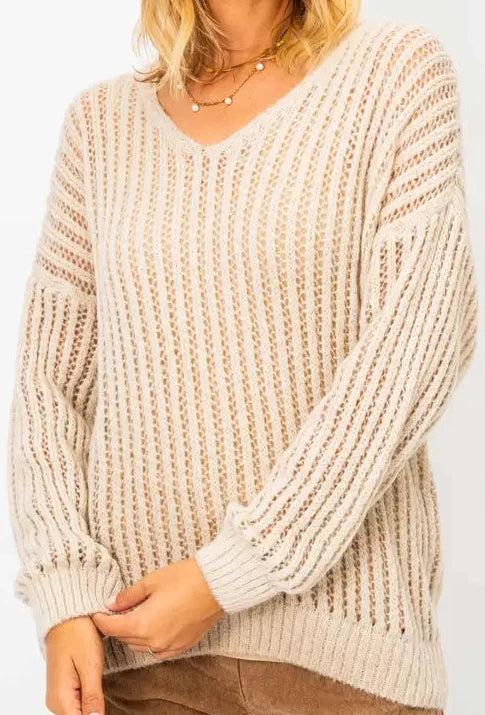 Beige sweater