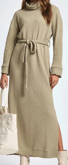 Light olive dress