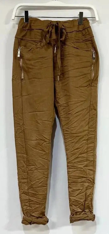 Camel pants