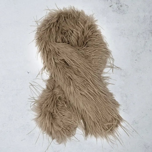 Taupe scarf