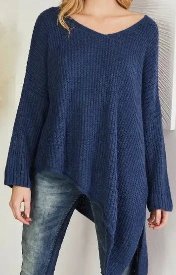 Navy sweater