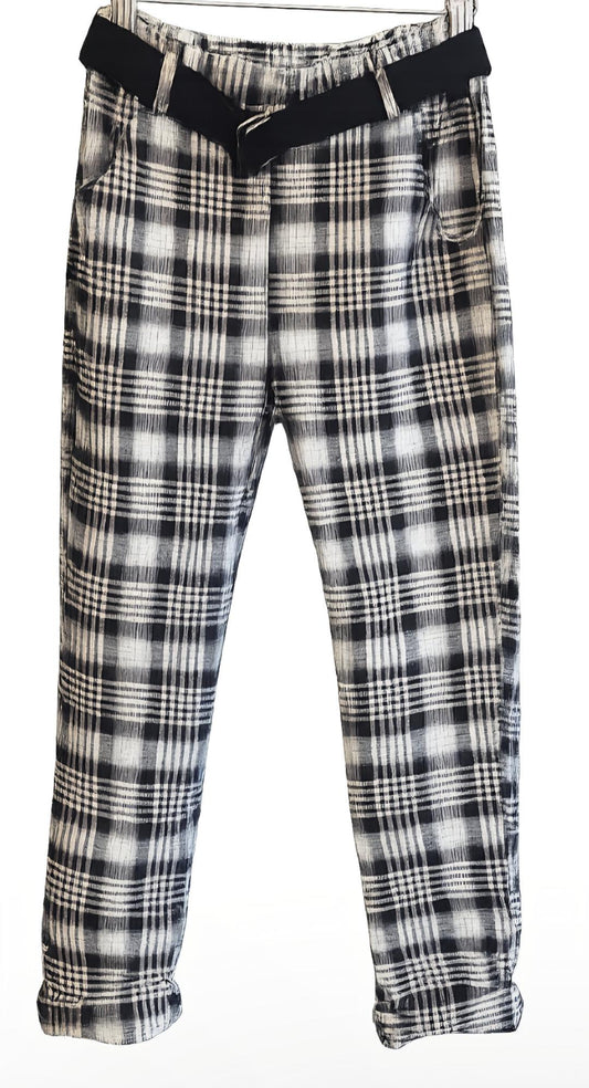 Plaid pant
