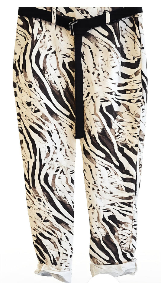 Animal print pant
