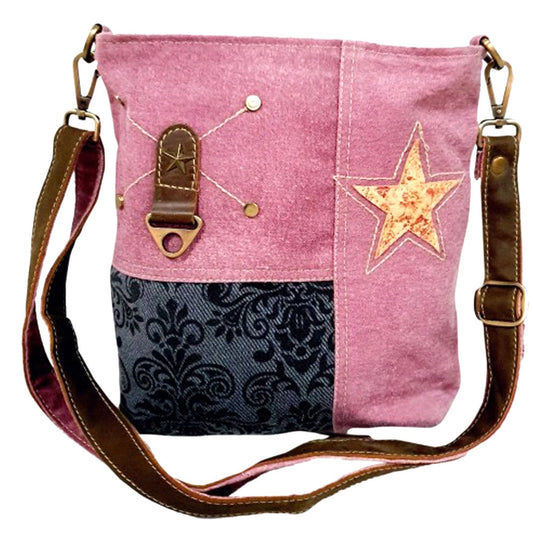 Pink star purse