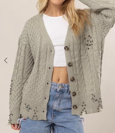 Olive cardigan