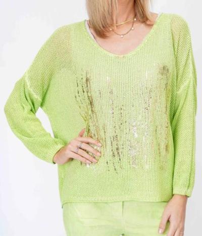Lime sweater