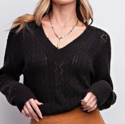 Black sweater