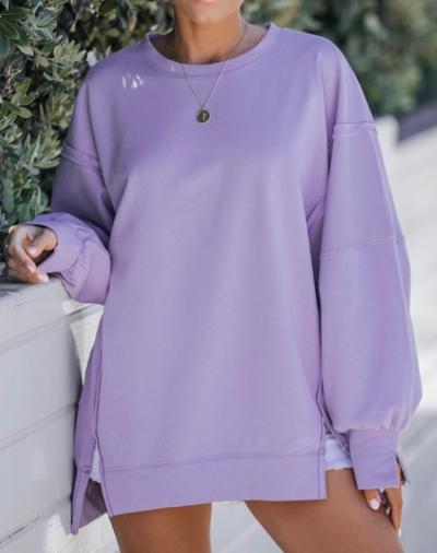 Lavender sweatshirt