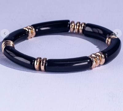 Black and gold bracelet