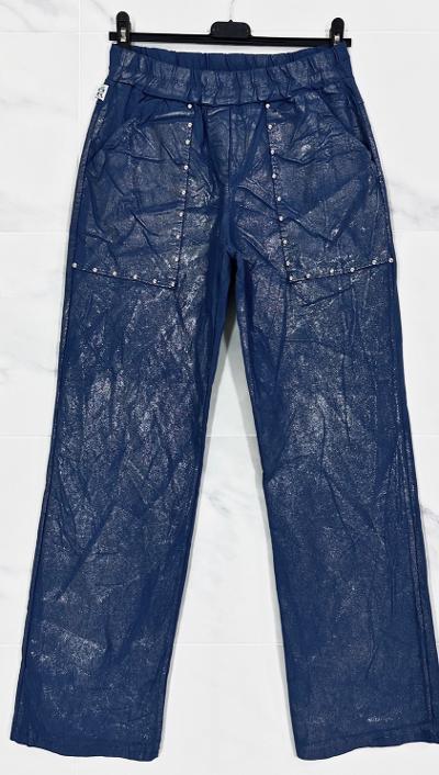 Blue shimmer pants