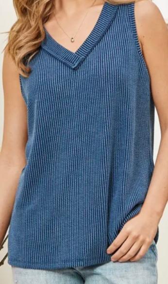 Denim tank