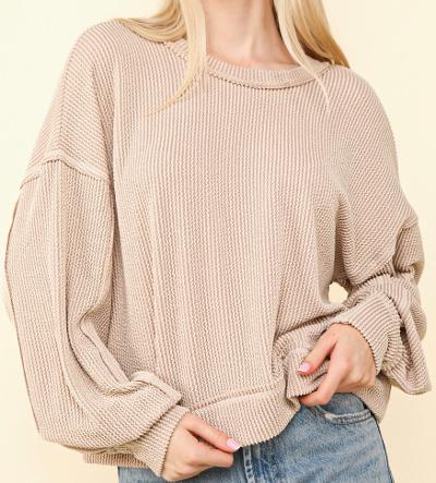 Oatmeal knit