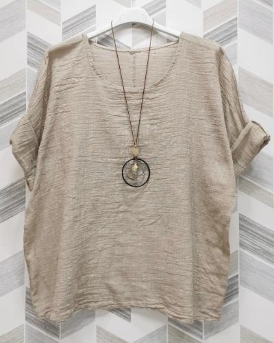 Beige top