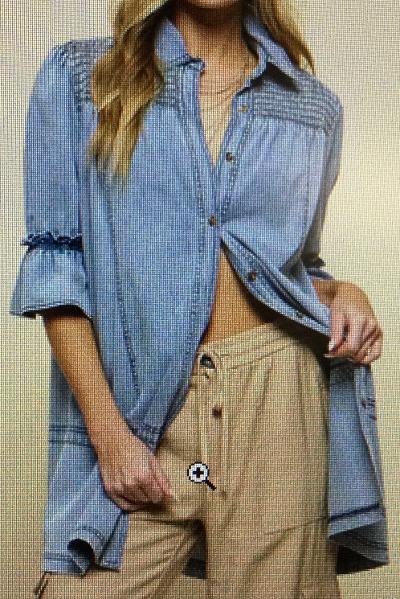 Denim tunic