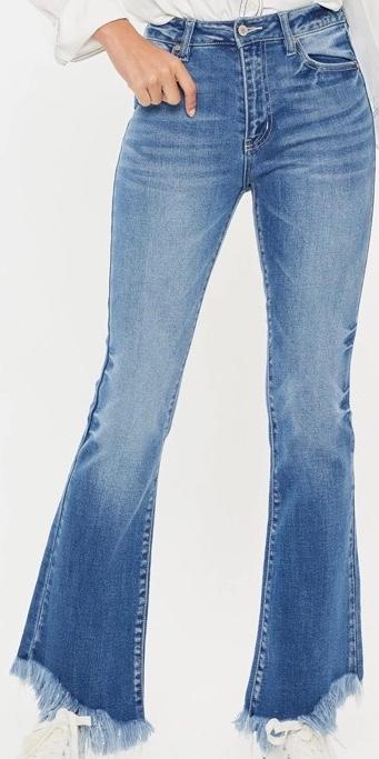 Fringe jean