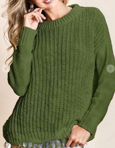 Olive sweater