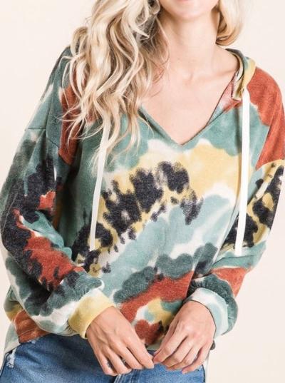Tie dye knit