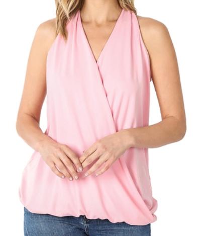 Dusty pink halter