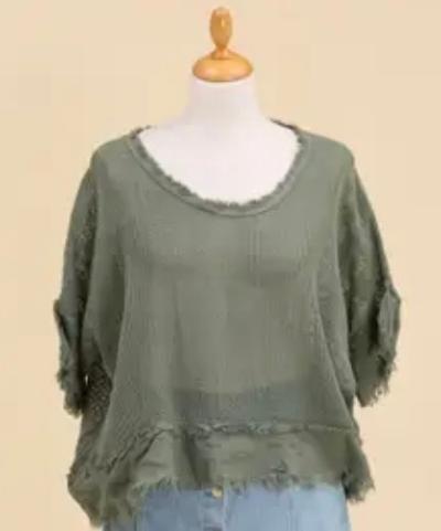 Khaki top