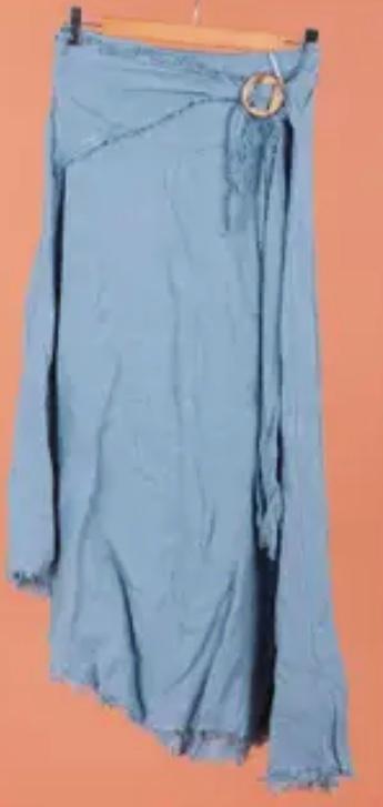 Blue skirt