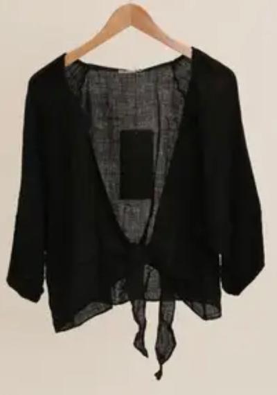 Black shrug