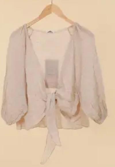 Beige shrug
