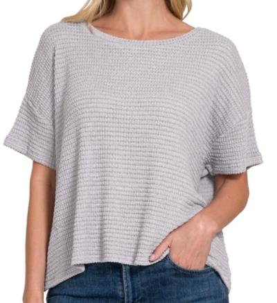 Heather Grey top