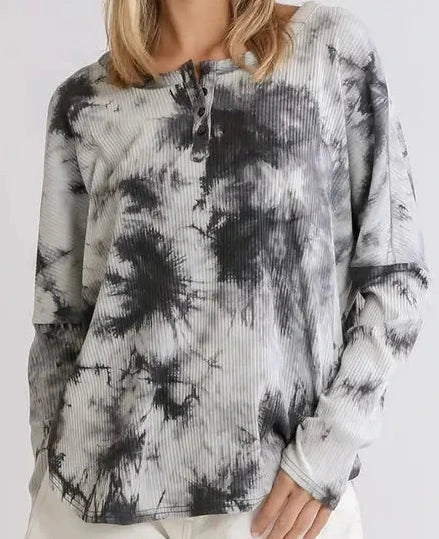 Grey mix top