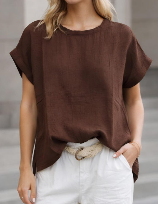 Brown top